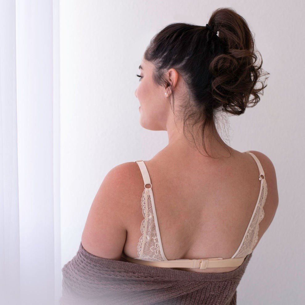 standard nursing bralette setting nude bra oh la lari