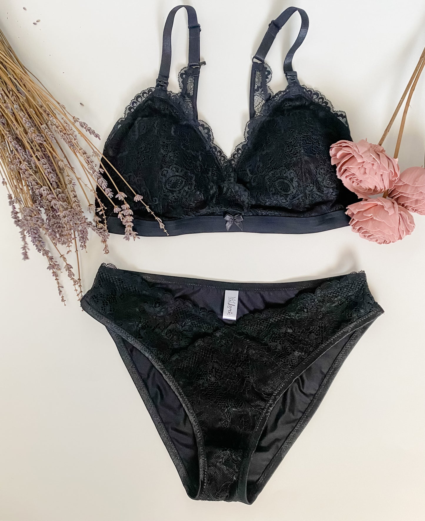 Bella V-Cut Lace Bikini Panty